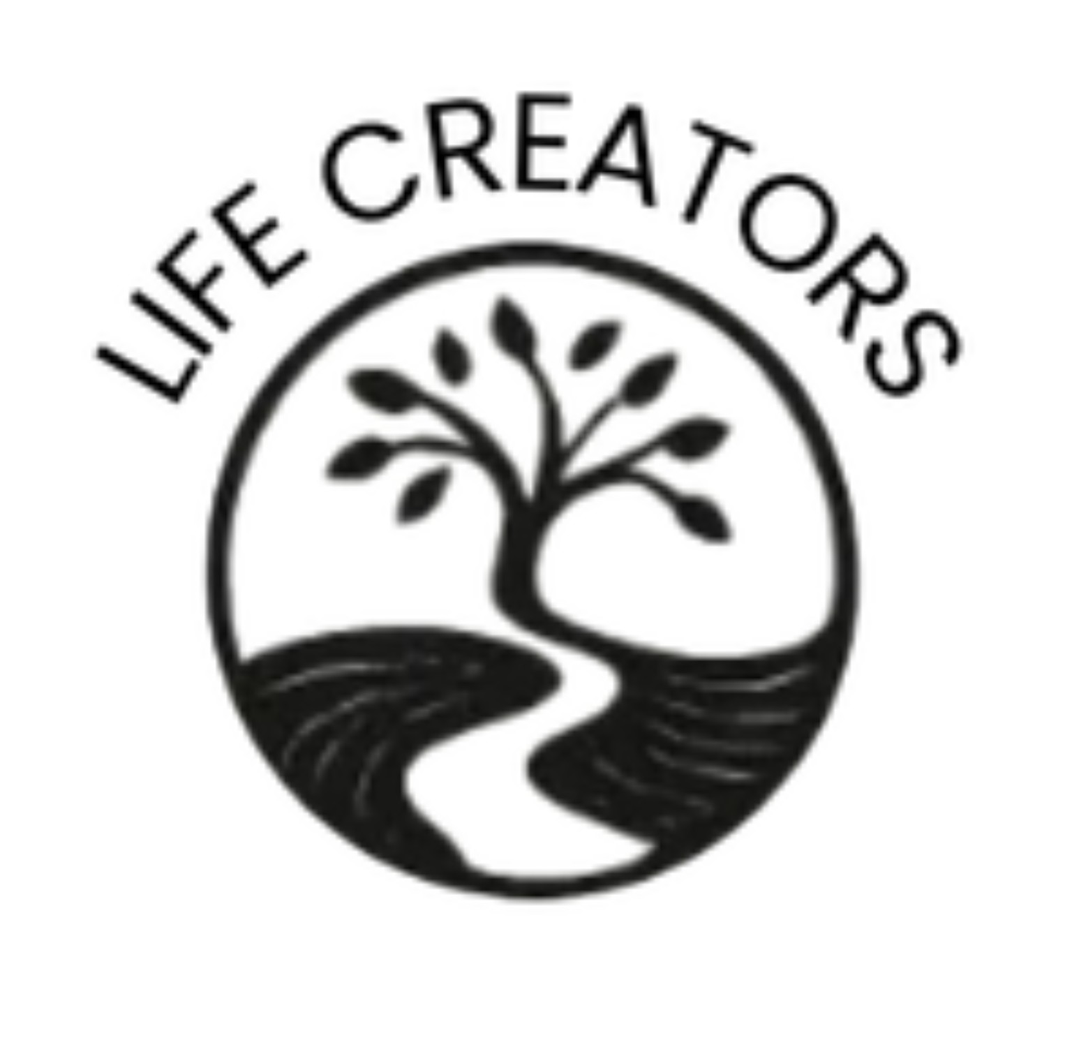 Life Creators circular tree logo